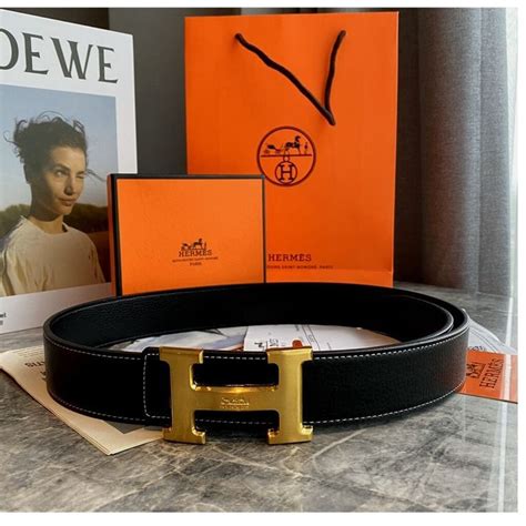 gold or silver hermes belt|genuine hermes belt.